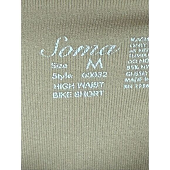 Soma High Waist Bike Short Size Medium - Picture 3 of 7